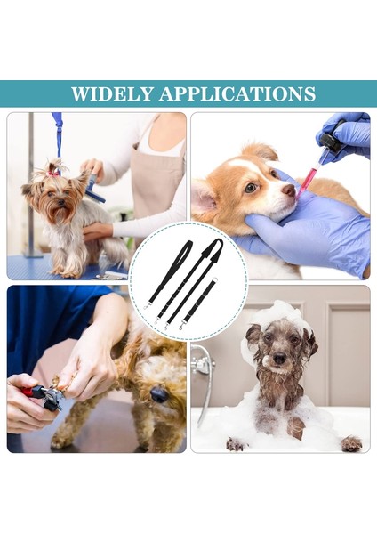 3 Adet/takım Pet Banyo Güzellik Masası Sabit Kordon Köpek Çekme Halatı (Yurt Dışından) indirimleri