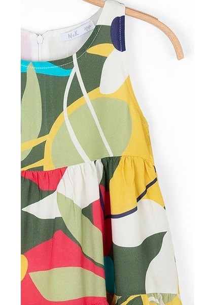 Kız Çocuk Pamuk Astarlı Renkli Yumuşak Dokulu Elbise fiyatları