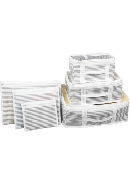 Bavul Içi Organizer Seti - Yatak Odası Organizer Set - Makyaj Organizer Mini Hurçlar (6 Parça)