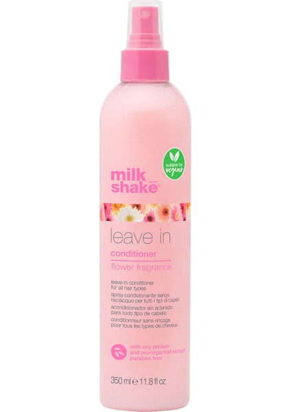 Leave In Conditioner Flower Çiçek Kokulu Vegan Durulanmayan Bakım Spreyi 350 Ml