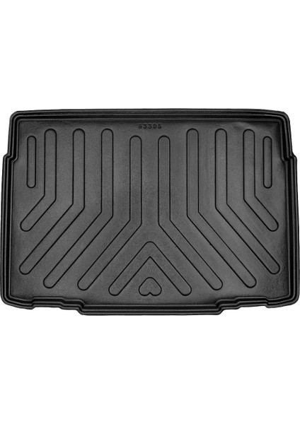 Citroen C3 Aircross (Alt Kısım) Hareketli Koltuk 2020 Için Özel Tasarım 3D Bagaj Havuzu