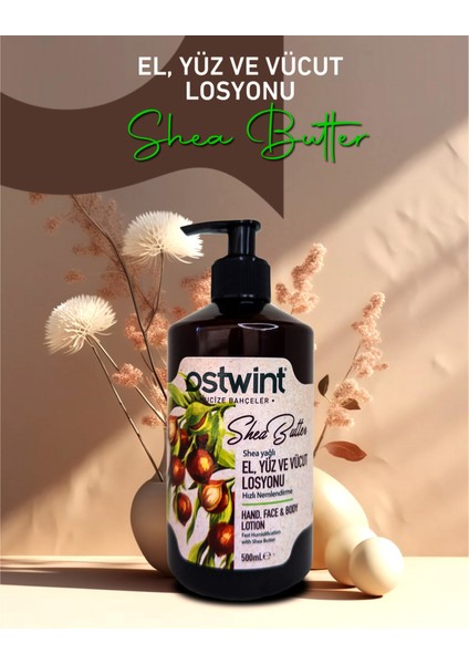Mucize Bahçe El-Vücut Losyonu Shea Butter 500 ml