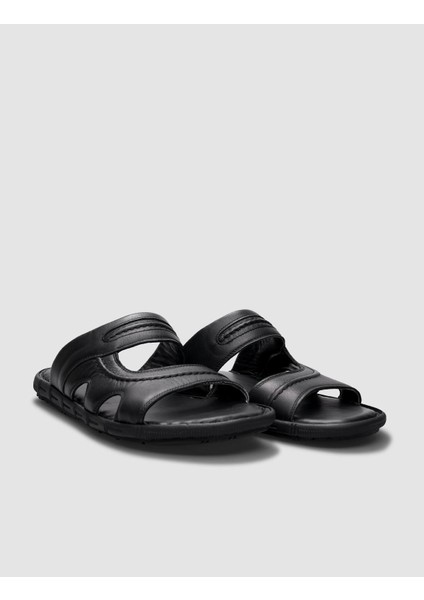 %100 Hakiki Deri Siyah Erkek Günlük Terlik fiyatları