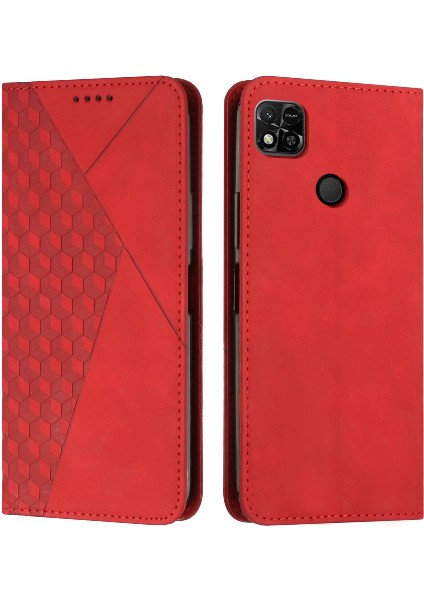 Uyumlu Xiaomi Redmi 9c Cüzdan Kılıf Tam Koruma Kartı Ekleme (Yurt Dışından)