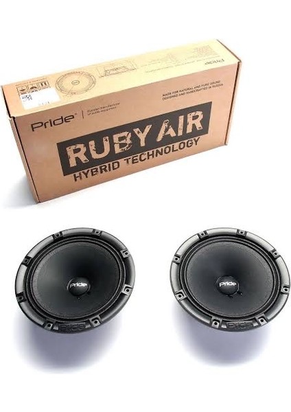 Audio Ruby Air 6.5 16 cm 200W 100RMS Hybrıt Spl Midrange