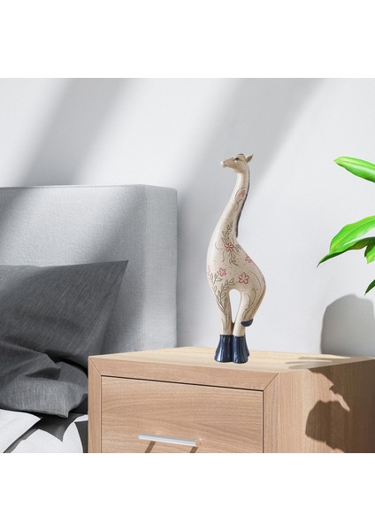 Reçine Hayvan Heykeli Ev Dekorasyon El Sanatları Dekorasyon Heykel Heykel Geyiği (Yurt Dışından) modelleri