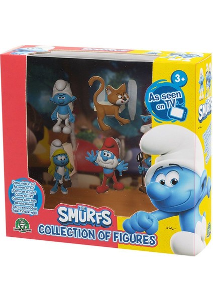 PUF14000 Şirinler 6lı Figür Set fiyatları