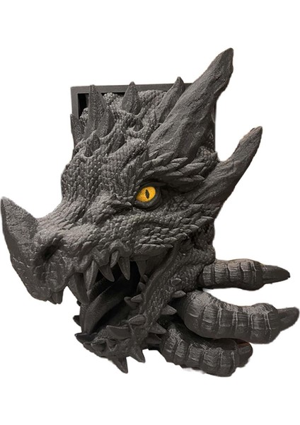 Masa Kitaplık Girişi Için Ejderha Heykeli Heykel Bookend Kitap Desteği (Yurt Dışından)