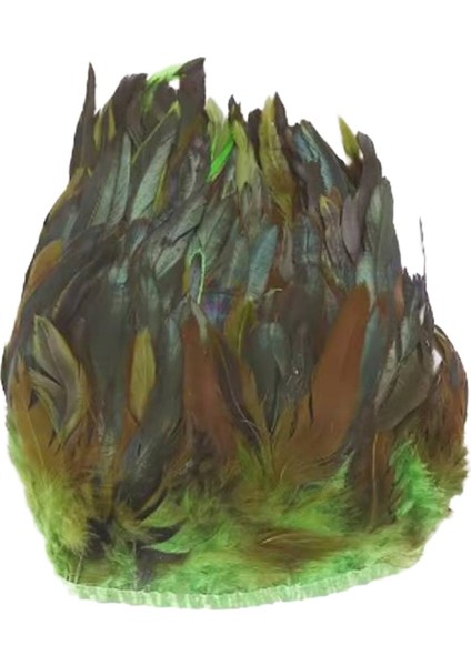 Tüy Saçak Dıy El Sanatları Ş Ş Küpe Ev Dekorasyon Yeşil (Yurt Dışından) indirimleri