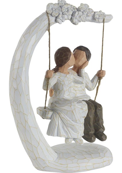 Heykel Masaüstü Parti Düğün Günü Çift Heykelcik Heykeli (Yurt Dışından) indirimleri