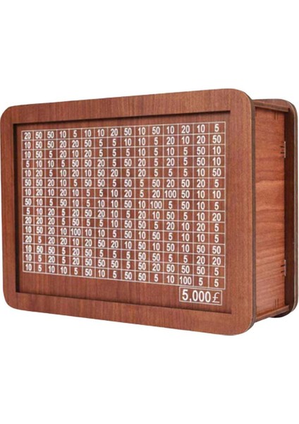 5000 Poundluk Para Hedefli Ve Sayaçlı Para Tasarruflu Numaralı Retro Kumbara (Yurt Dışından) fiyatları