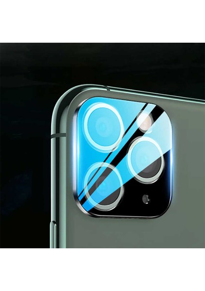 Apple iPhone 11 Pro Uyumlu Cp-02 Metal Kamera Koruyucu