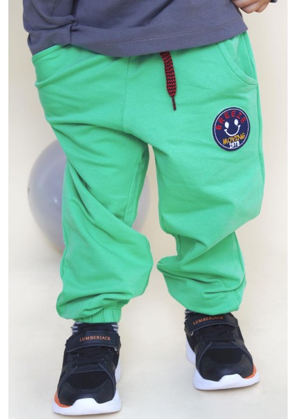 Girls & Boys Erkek Çocuk Alt Gülenyüz Arma Nakışlı Bağcık Aksesuarlı 1-4 Yaş, Yeşil fiyatları