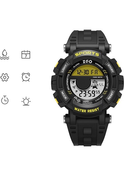 Çocuk Spor Su Geçirmez Işıklı Saat (Yurt Dışından)