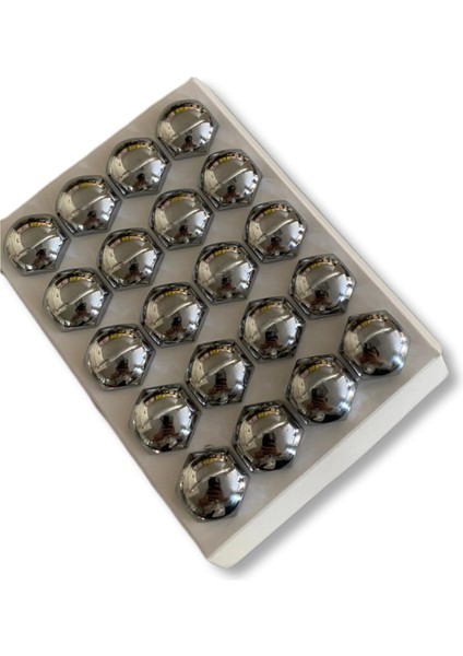 19 mm Bijon Somun Krom Kaplama