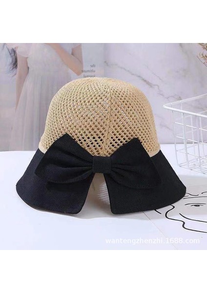 Nefes Alabilen Dikiş Balıkçı Şapkası Bayanlar Ilkbahar ve Yaz Güneşlik (Yurt Dışından)