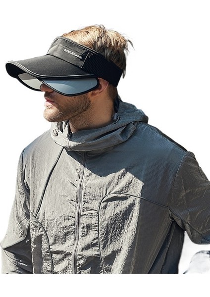 At Kuyruğu Tenis Şapkası ile Spor Boş Silindir Şapka Erkek Güneş Şapkası (Yurt Dışından) fiyatları