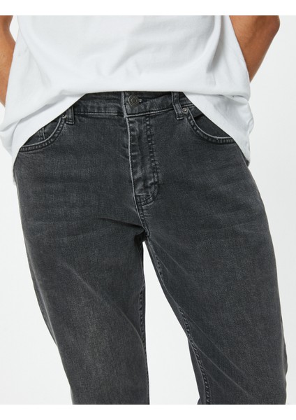 Slim Fit Kot Pantolon - Brad Jean