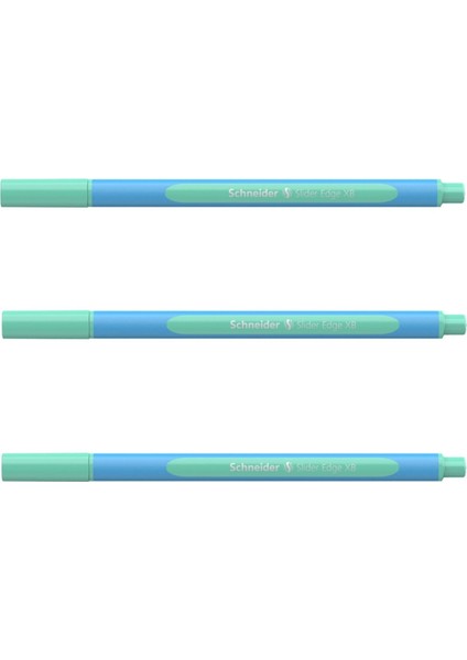 Schneıder Slıder Edge Tükenmez Kalem Xb Pastel Nane Yeşili 3 Adet