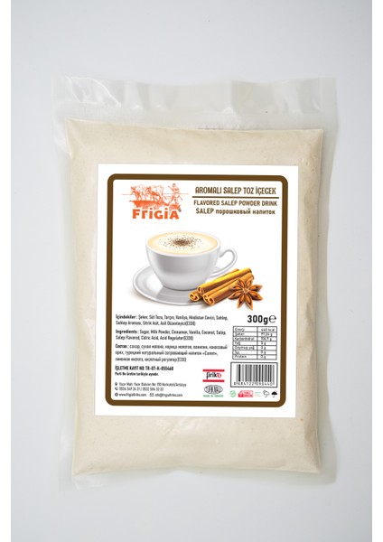 Aromalı Salep Toz Içecek 300 Gram