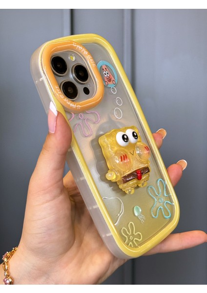 iPhone 15 Pro Max Uyumlu 3 Boyutlu Karakter Desenli Darbe Emici Tam Koruyucu Kılıf fiyatları