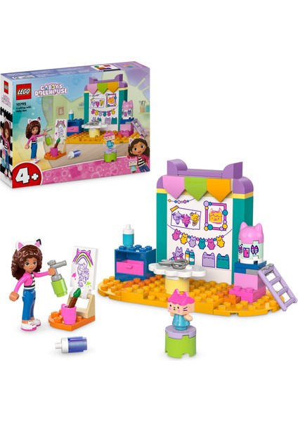 ® 4+ Gabby's Dollhouse Karton Yavru Kedi ile El Sanatları 10795 - 4 Yaş ve Üzeri Çocuklar için Gabby Minifigürü İçeren Yaratıcı Oyuncak Yapım Seti (60 Parça)