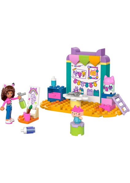 ® 4+ Gabby's Dollhouse Karton Yavru Kedi ile El Sanatları 10795 - 4 Yaş ve Üzeri Çocuklar için Gabby Minifigürü İçeren Yaratıcı Oyuncak Yapım Seti (60 Parça)