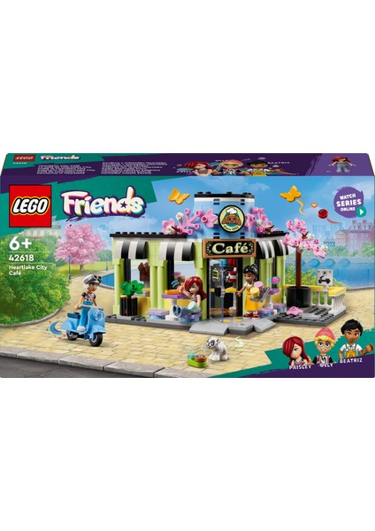 ® Friends Heartlake City Kafe'si 42618 - 6 Yaş ve Üzeri Çocuklar Pastane Oyuncağı İçeren Yaratıcı Oyuncak Yapım Seti (426 Parça)