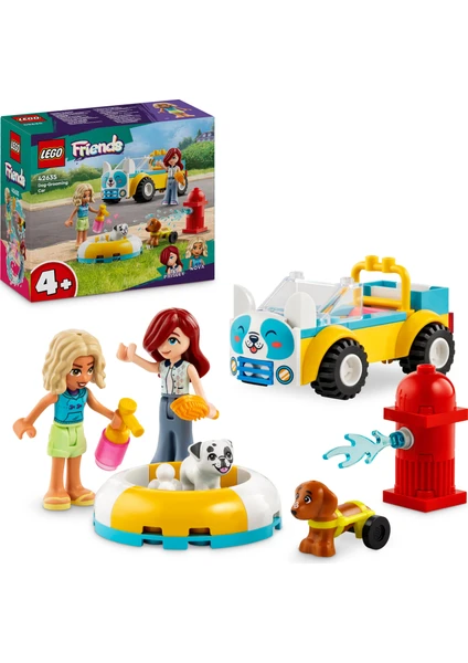 LEGO® Friends Köpek Kuaförü Arabası 42635 - 4 Yaş ve Üzeri Çocuklar için Köpek Figürü İçeren Yaratıcı Oyuncak Yapım Seti (60 Parça)