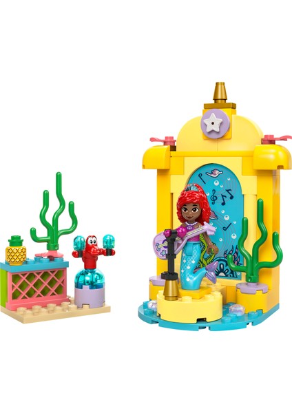 LEGO® | Disney Princess Ariel'in Müzik Sahnesi 43235 - 4 Yaş ve Üzeri Prenses Seven Çocuklar için Yaratıcı Oyuncak Yapım Seti (60 Parça)