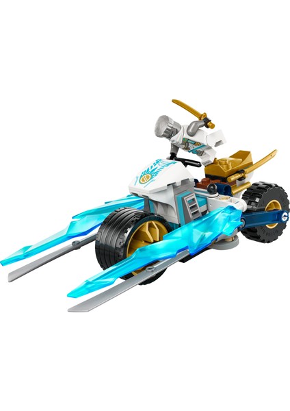 LEGO® NINJAGO® Zane’in Buz Motosikleti 71816 – 7 Yaş ve Üzeri İçin Zane Minifigürü İçeren Yaratıcı Oyuncak Yapım Seti (84 Parça)