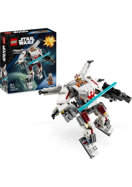 LEGO® Star War™ Luke Skywalker X-Wing Robotu 75390 - 6 Yaş ve Üzeri Çocuklar için İnşa Edilebilen Koleksiyonluk Yaratıcı Oyuncak Yapım Seti (195 Parça)