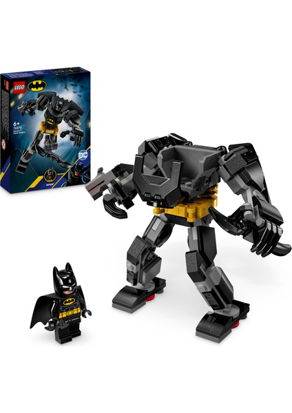 LEGO® DC Batman™: Batman Robot Zırhı 76270 # 6 Yaş ve Üzeri Süper Kahraman Sevenler İçin Batman Minifigürü İçeren Aksiyon Figürü Yapım Seti (140 Parça)