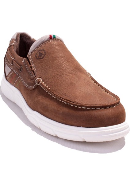 10224105BB Snap Kum Ortopedik Günlük Erkek Deri Ayakkabı