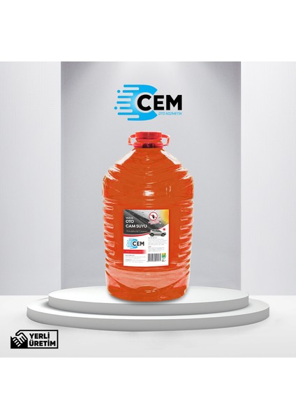 CEM CAR CARE Yazlık Cam Suyu 5 LT