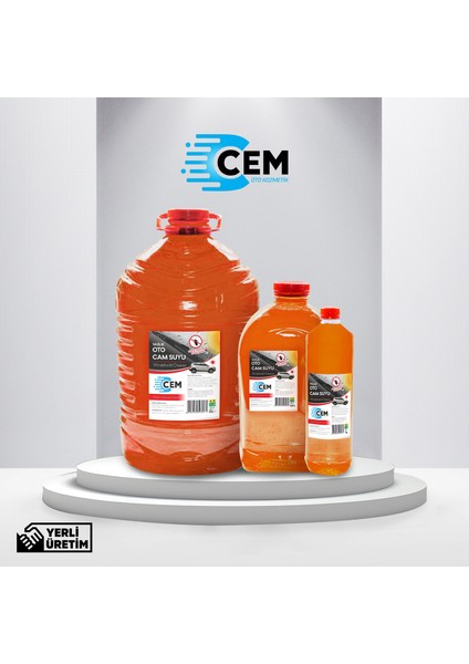 CEM CAR CARE Yazlık Cam Suyu 5 LT