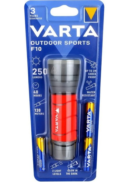 17627 LED Outdoor Sports F10 3AAA Fener