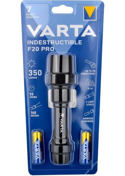 18711 Indestructible F20 Pro 6W Led Fener 2xAA