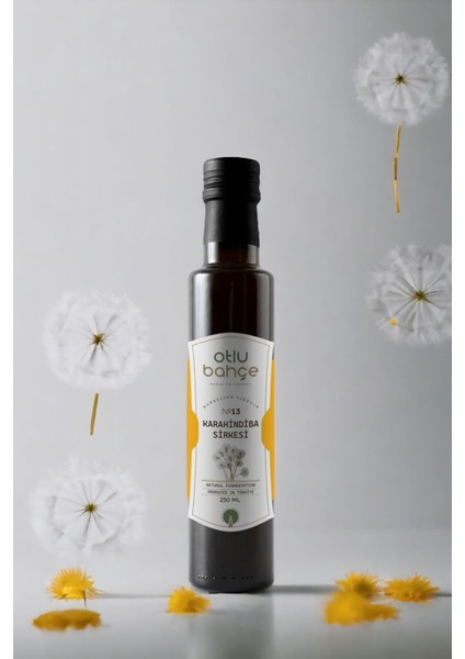 Otlu Bahçe Karahindiba Sirkesi, Dandelion Vinegar, Taraxacum Officinale 250ml.