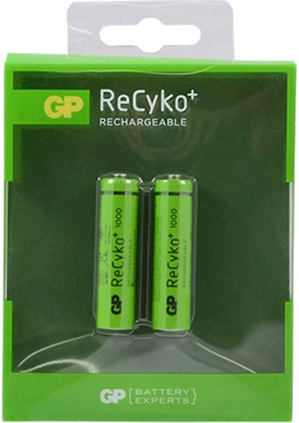 GP Recyko 950 mAh AAA Size İnce Kalem Pil 2'li