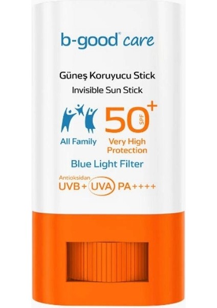 B-Good Tüm Aile Için Güneş Koruyucu Stick Spf 50+ 12 Ml