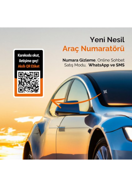 Yeni Nesil Araç Numaratörü, Akıllı Qr Etiket, Park Numaratörü