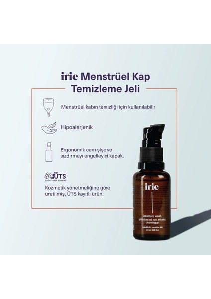 Deneyim Seti - Menstrual Kap Menstrüel Kap Adet Kabı 2'Li Paket