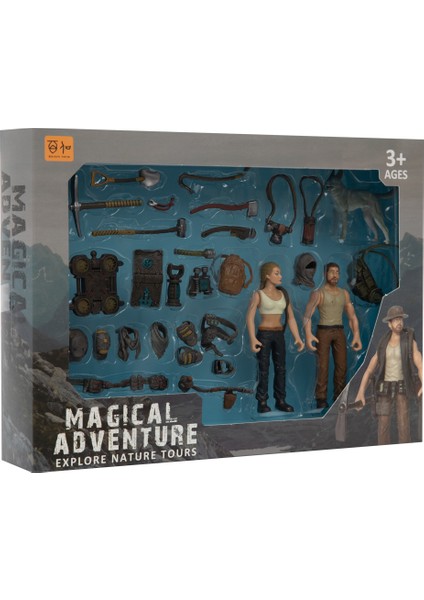 2 Figürlü Köpekli Set