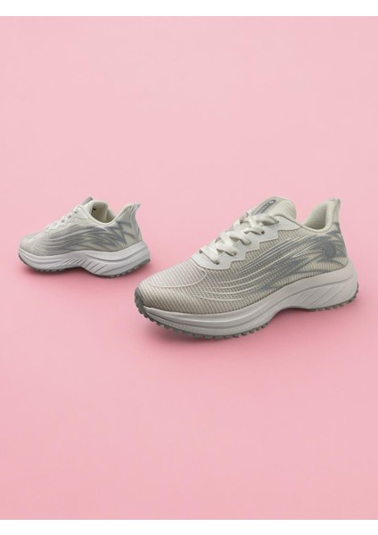 Oppa 101 24234 Beyaz Memory Foam Kadın Sneaker