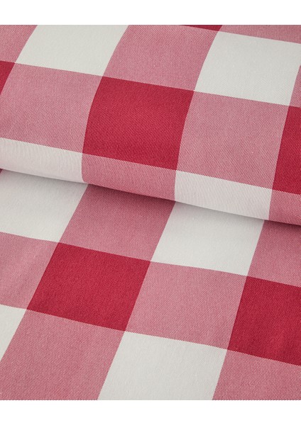 English Home Gingham Tek Kişilik Nevresim Seti Pembe