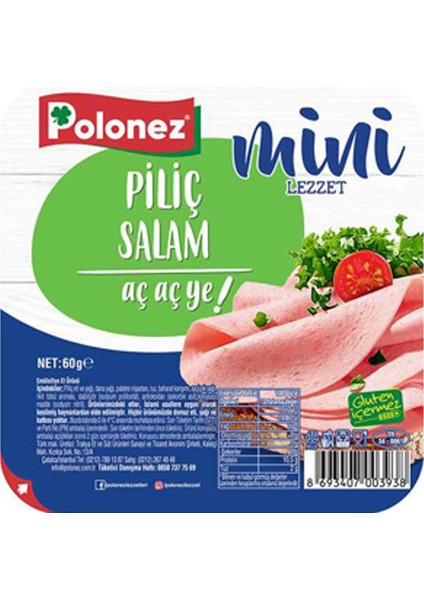 Piliç Salam 60 gr