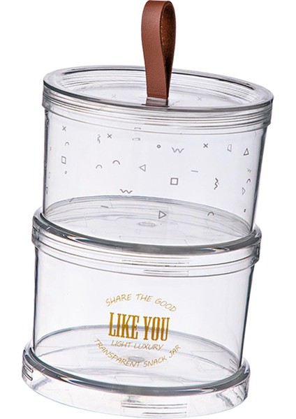 Gıda Saklama Kavanozu Sızdırmaz Çok Amaçlı Mühürlü Saklama Kavanozları Hava Geçirmez Teneke Kutu Çift Katmanlı (Yurt Dışından) indirimleri