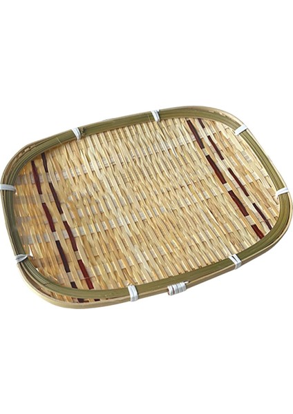 Bambu Sepeti Masaüstü Rafları Için Çok Yönlü Depolama Kutusu 25X19CM (Yurt Dışından)