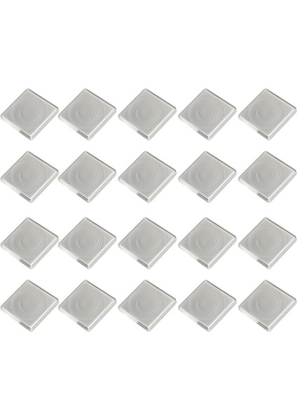 44MM Kutu Kapsül Kutusu Kutusu 5 Boyutlu Ped 20 25 30 35 40MM (Yurt Dışından)